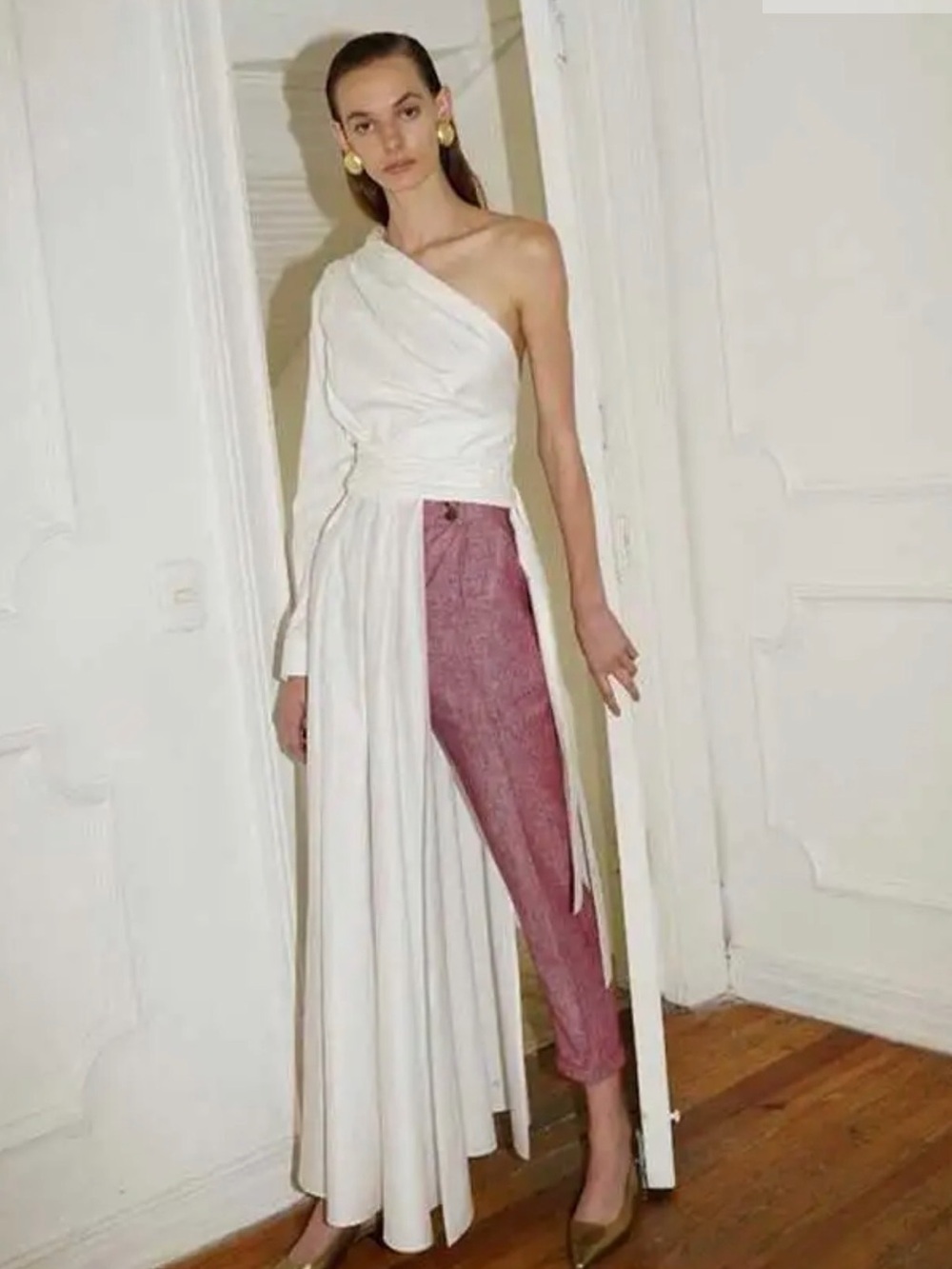 Sandra Weil Wrap Top